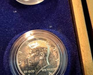 Kennedy 1964 half dollars, sold as part of collection