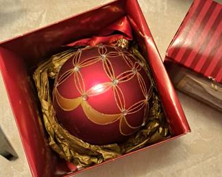 Waterford Christmas ornament