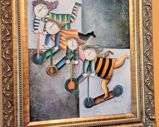 Oil on canvas Joyce Roybal