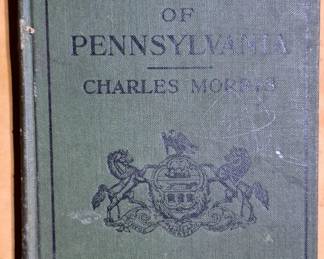 Antique book. History of Pennsylvania