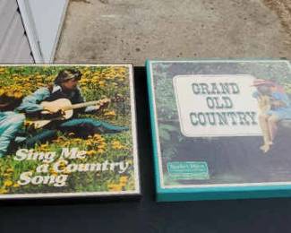 Grand Old Country And Sing Me A Country Song Box Set Of Records