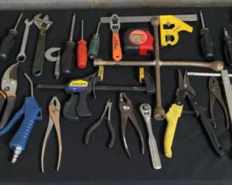 Garage Tools Mystery Lot
