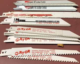 Metal And Wood Blades For Sawzall