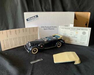 The Danbury Mint 1936 Packard Twelve Sport Phaeton