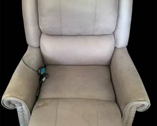 Grey Fabric Massage Chair
