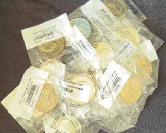 Huge Lot Of Eisenhower Dollars Uncirculated, Silver, And Proofs