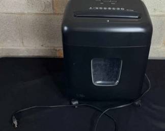 Small Black Shredder