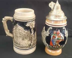Small German Beer Steins