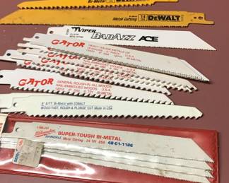 Metal And Wood Blades For Sawzall