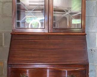 Vintage Chippendale Style Front Desk