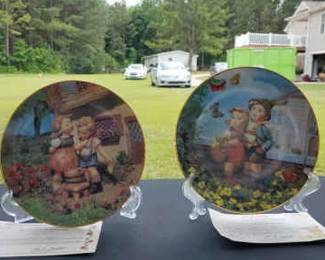 Squeaky Clean And Surprise Hummel Plates