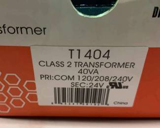 Class 2 Transformer