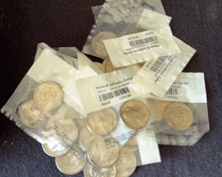 47 Susan B. Anthony $1 Coins Including Errors