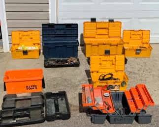 7 Plastic HVAC Toolboxes