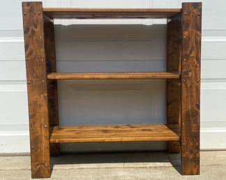 Classic Wooden 3 Tier Shelf