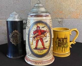 Collectible Beer Stein Mugs