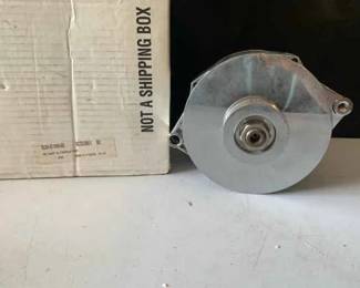 Chrome Colored Alternator READ DESCRIPTION