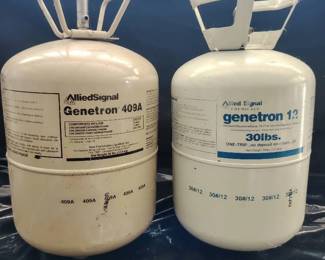 Pair of Refrigerant Tanks