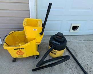 Shop Vac And Mop Bucket