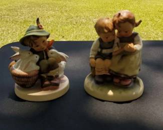 Playmates And Smart Little Sister Hummel Figurine