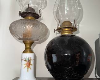 More oil lamps