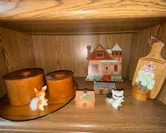 Wooden collectibles