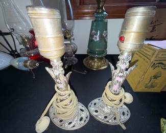 Pair of vintage lamps