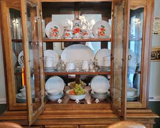 Mitterteich Bavarian Tea Set, Noritake China Set - Casablanca