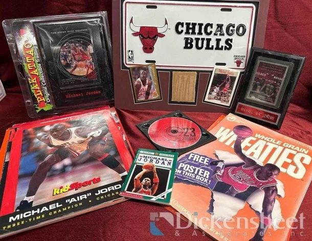 Lot of Michael Jordan Memorabilia