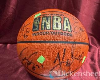 Autographed 1996 Denver Nuggets Team Ball (no guarantee of authenticity)