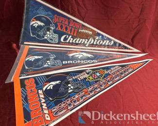 Denver Broncos Pennants