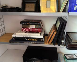 Office Items, Frames, Books