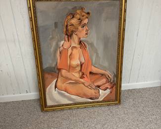 Oil on Canvas Rebecka