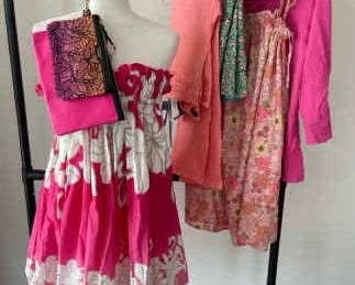 Vacation Mode Pink Coral Themed Clothes NYDJ NEW Skinny Pants