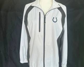Womens Large Eddie Bauer Puffer Jacket And Indianapolis Colts Zip Up Athletic Jacket