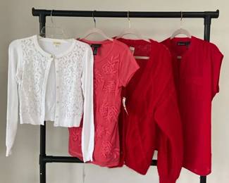 Italian Hand Knit Sweater INC Dress Tops NEW Maison Jules Cardigan