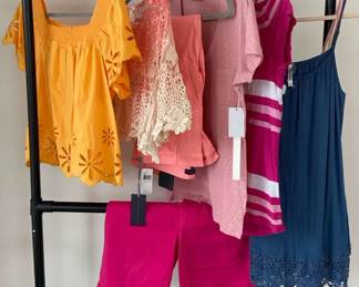 NEW NYJD Coral Jeans Caslon TShirt Summer Tanks TShirts Shorts