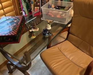 Vintage Barbie + Great Glass Desks