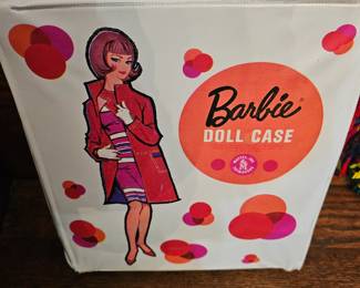 Barbie carrying case - upstairs bedroom