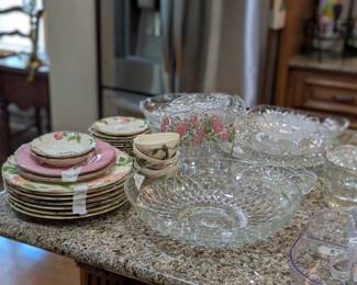 Desert Rose dishes