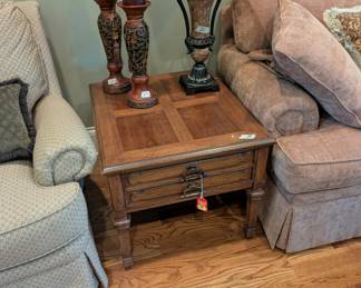 Side table (two of these, one is located in the living room the other one , downstairs)