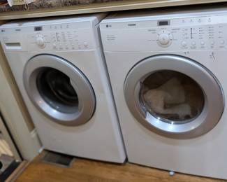 LG washer and dryer set