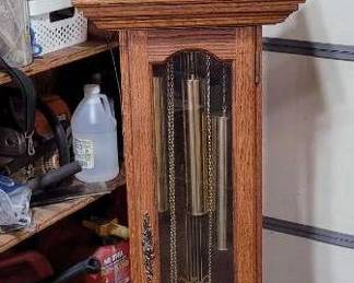 Vintage Homemade Grandfather Clock