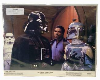Original The Empire Strikes Back Theater Card
