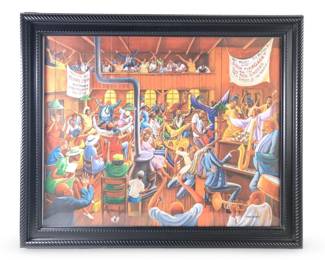 Ernie Barnes The Sugar Shack Poster
