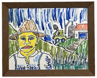 Signed James Stonikas Acrylic on Canvas Panel
