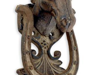 Cast Iron Horse Door Knocker
