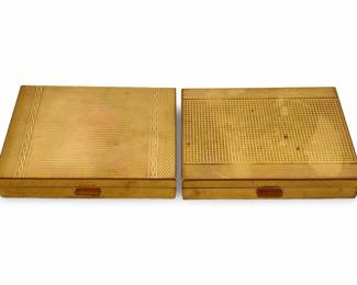 2 AGME Swiss Music Box Compacts
