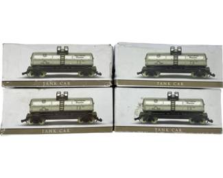 4pc N Scale Tank Car Collection
