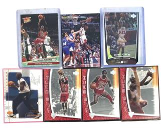 7pc Assorted Michael Jordan Basketball Cards
